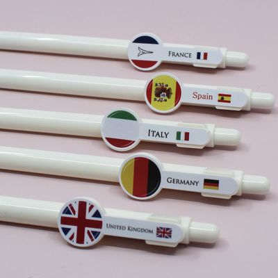 태극기 세계 국기 볼펜  여행 선물 외국인 기념품