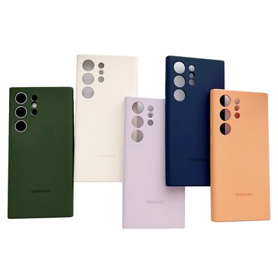 삼성 갤럭시 컬러풀 실리콘 풀 보호 핸드폰 케이스