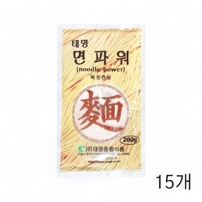 WL 태명식품 면파워 280g X 15개 면반죽첨가제 탄력강화제 업소용 면탄력제 면기능강화(WFLQP8Z)