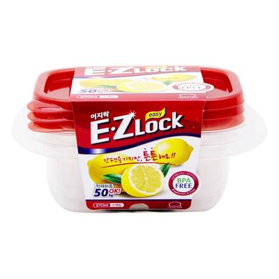 락앤락 뉴이지락 밀폐용기 270ml 3개입(WFHTCA5)