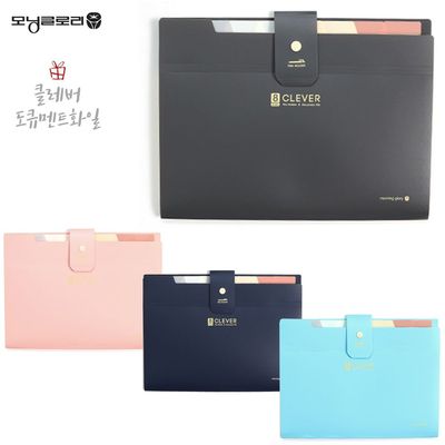 아코디언 서류 도큐먼트 파일 핑크 민트 화일 문서보관함 서류정리 보관(WFPCTIP)