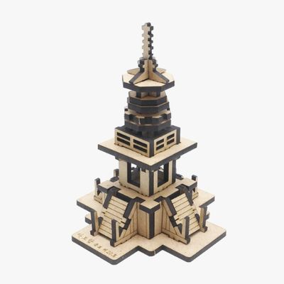 모또 나무 다보탑