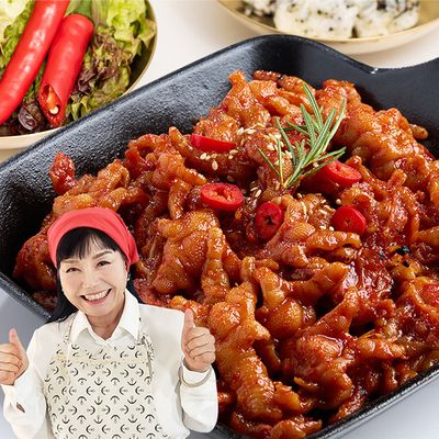 매콤,달콤,짭짤 쫄깃한 무뼈 양념닭발 250gx2팩