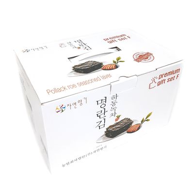 [선물포장]명란 녹차 뿌린 명란 전장김 30g 10봉