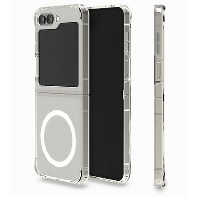 DC 2배자력 맥세이프 젤하드 투명 케이스 제트플립7