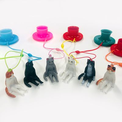 묘한행운냥 고양이 파크골프티 티걸이 실리콘티포함