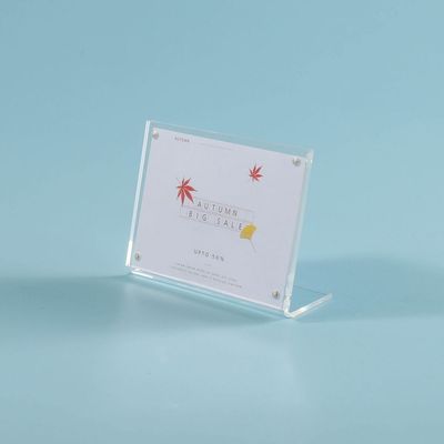 자석 아크릴 쇼케이스 전단지꽂이 딱지꽂이(WFLOURR)