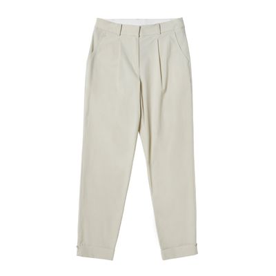 골피아 HUBWP1301 헤일리골프 여성 핀턱 롤업 팬츠