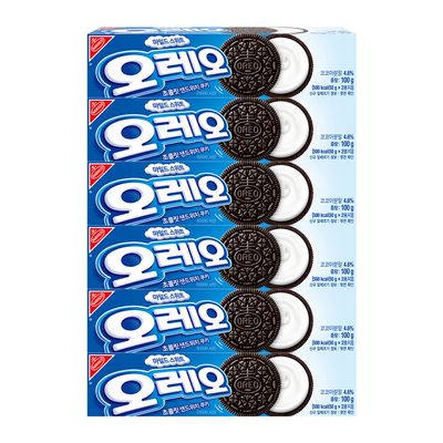 오레오 마일드 스위트 100g 6개