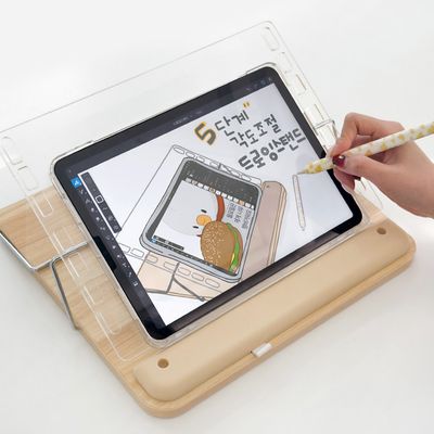 아이패드 갤럭시탭 필기 드로잉 거치대 스탠드 SD-22