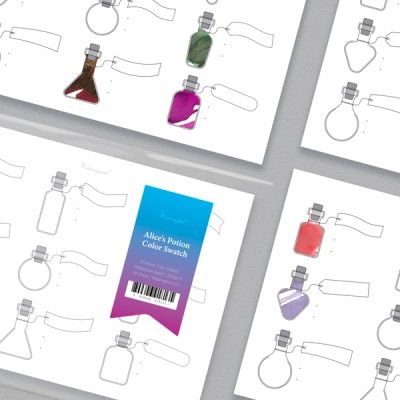 글입다 앨리스의 물약 컬러 스와치 A5