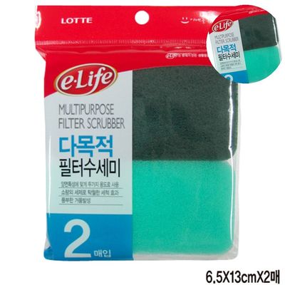 일회용수세미 다용도수세미 필터수세미2p(WFPE4AB)