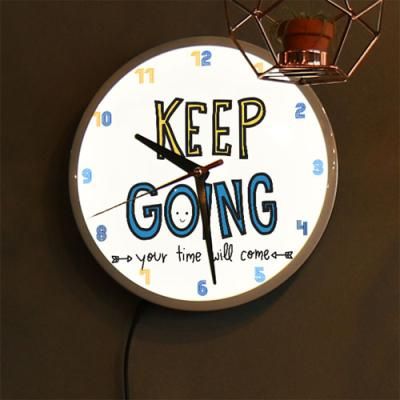 ng691-LED시계액자25R_힘이되는명언