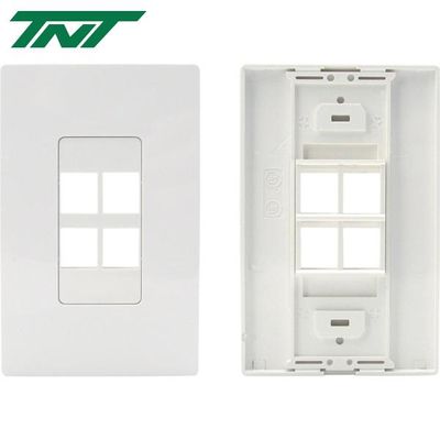 아울렛 4포트 페이스 플레이트