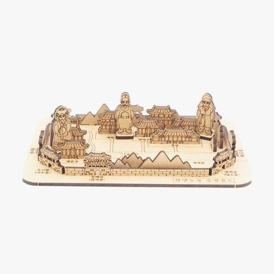 모또 나무 한양도성 수선전도