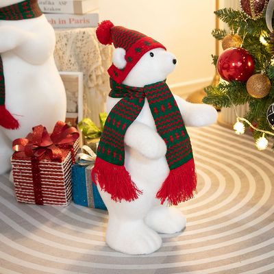 크리스마스 북극곰인형 대형장식 알라스카곰엄마 56cm