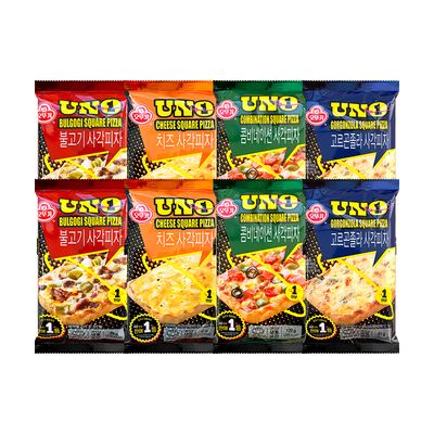 오뚜기 UNO 사각피자 8개 (맛선택)