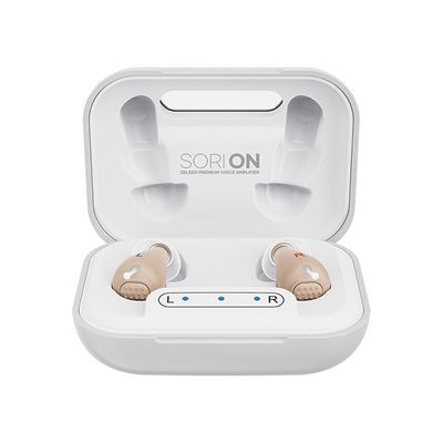 젤센 소리온 음성증폭기 귓속형 이어폰 청력 보조 FDA