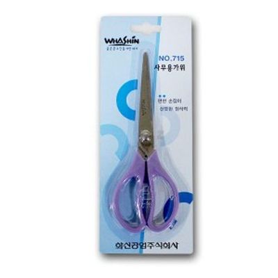 715 사무용가위 사무실가위 문구 작은가위 사무용가위 공구 공예 원예 절단(WFLQFDO)