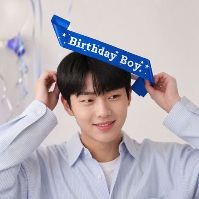 생일 파티 머리띠 기념일 축하용 소품 걸보이 헤어밴드 악세서리(WFPJAA5)