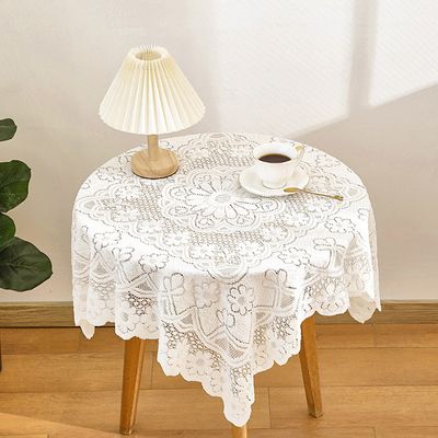 감성 레이스 린넨 샐리 자수 식탁보 테이블보 빈티지