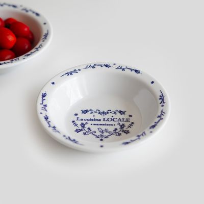 마메종 블루로즈 볼 접시 15cm 1p