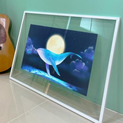pl370-투명액자78CmX56Cm_달과고래