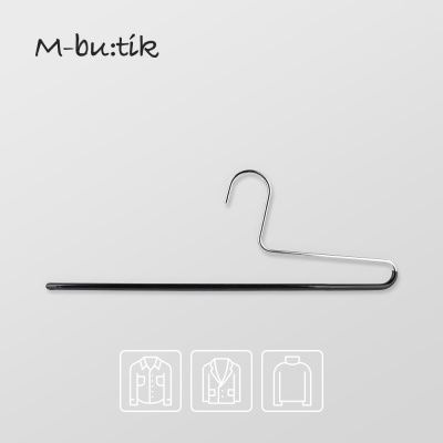 엠부띠끄 바지 1단 바지 논슬립 옷걸이 M_KH1-화이트