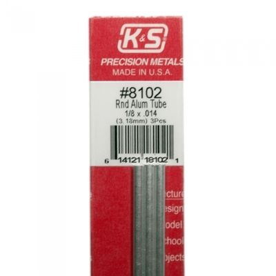 알루미늄튜브 FK8102 305mm x 3.2mm(3입)