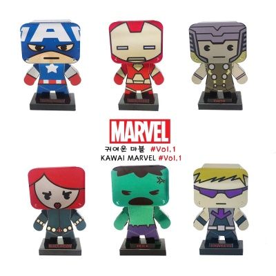 3D 귀여운 마블 Vol.1 KAWAI MARVEL