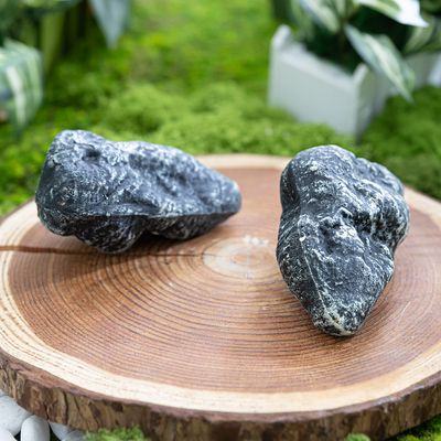 스티로폼 돌 네츄럴그레이 대 13x7cm 5개입 모형 장식