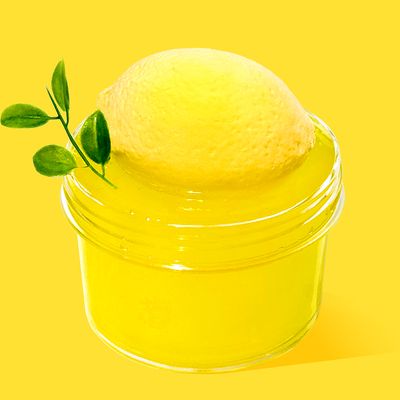 젤시스 레몬퐁당 클리어 지글리 점토슬라임