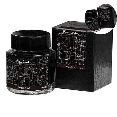 검정잉크 캘리그라피잉크 병잉크 로고스블랙 30ml(WFPF22A)