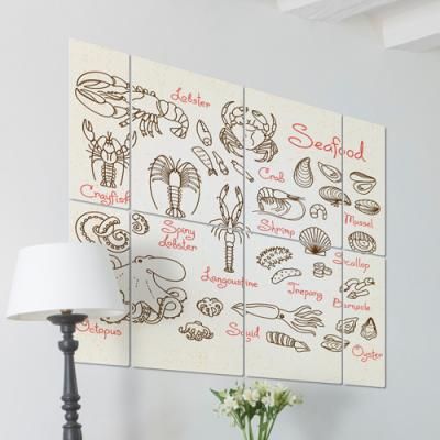 cb995-멀티액자_씨푸드