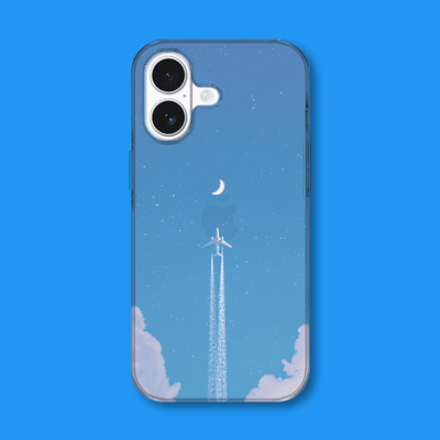 아칸[특가] 소나 스카이 투명 젤리케이스(전기종)