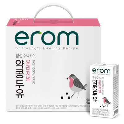 (임박할인)이롬 황성주 약콩두유 190ml 80팩