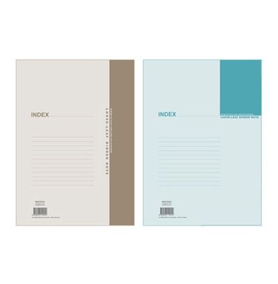 0[꿈드림22] 대흥 A4 바인더노트 속지 8mm 40매 2공 3