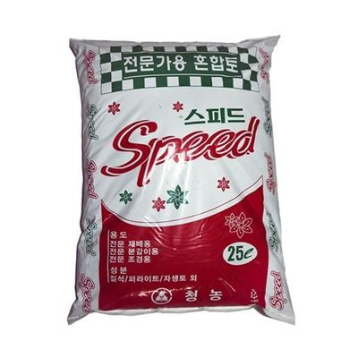 스피드 전문가용 혼합토 25L 분갈이흙 상토 화분 배양토 조경용(WFPAGMG)