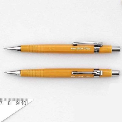 제도샤프 0.9mm 옐로브라운 12개 사프 학생샤프 수능샤프 목수연필(WFPBHT9)