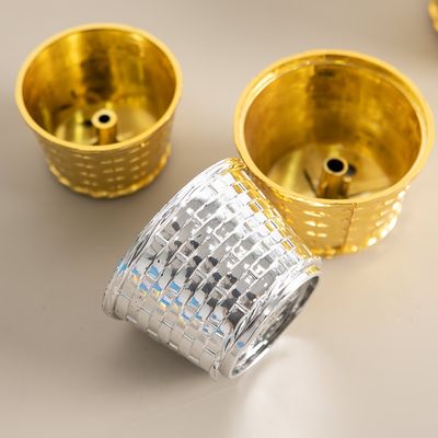 [1+1] 미니 플라스틱 화분 패턴 원형 (3사이즈) 소품