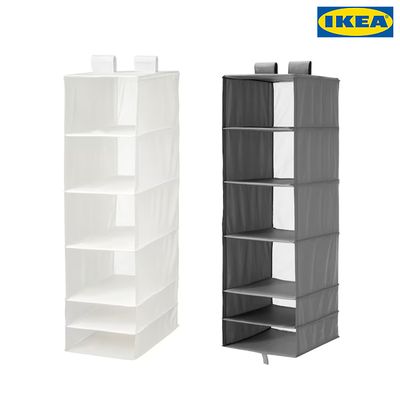 [이케아] 옷장 안 패브릭선반 옷봉 걸이식수납함TP104