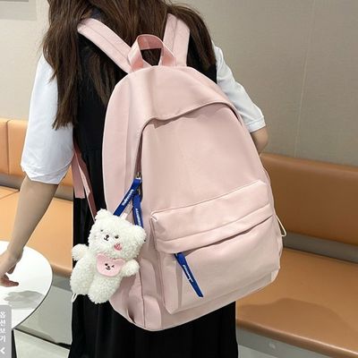 [애슬릿]블루 라벨 백팩 텀블러 대학생 노트북 가방