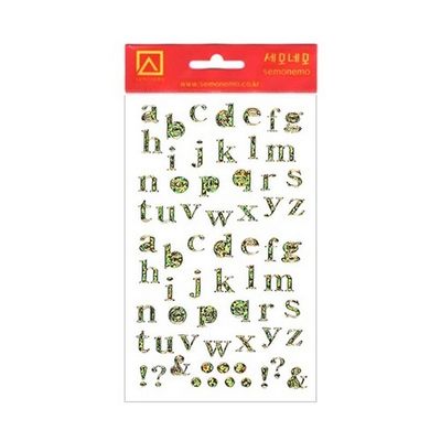 세모네모 스티커이야기 아트영소문자 SS 305