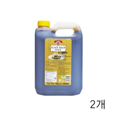 WL 수리 블랙빈소스 5L X 2개 수입식재료 대용량 태국소스 태국음식 식료품 음식점 재움소스(WFLQQYQ)