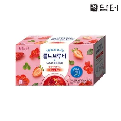 담터 콜드브루티 딸기 히비스커스 20T (택1)