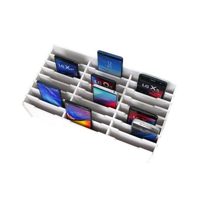 PH 학교 학원 핸드폰 카드 보관함 수납함 24칸 PVC