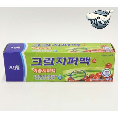 투명 지퍼백 대형 식품 저장 용기(WFHFRMM)