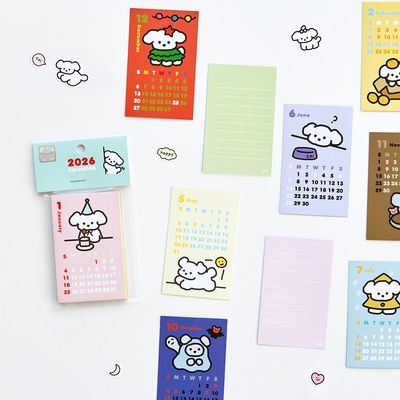 2026 코이 포카 캘린더