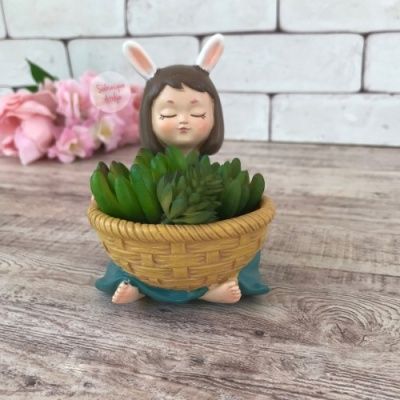 ROOGO 루고 다육이 화분 꽃피는 한여름 밤 라임