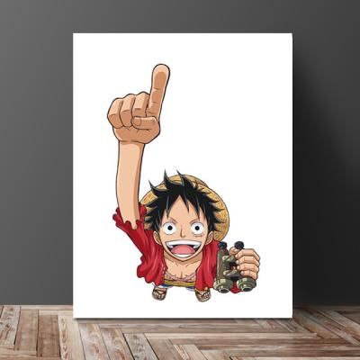 원피스 캔버스 액자 화이트 루피(미디움 30x41cm)